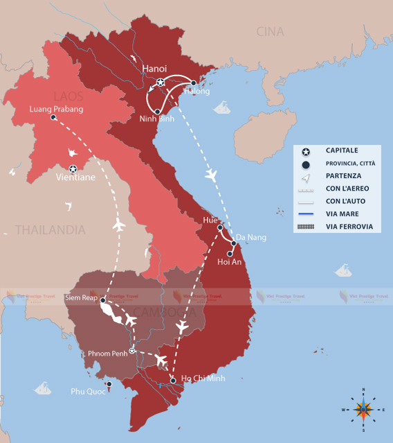 33 Tour Vietnam Cambogia Laos